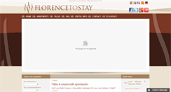 Desktop Screenshot of florencetostay.com